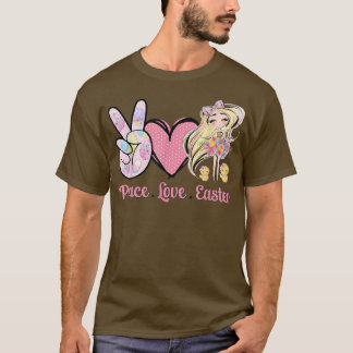 Peace Love Easter Fairy Chicks Kids Costume Eggs G T-Shirt