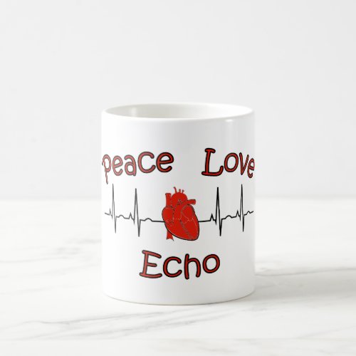 Peace Love Echo Coffee Mug