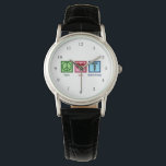 Peace Love Endocrinology Watch<br><div class="desc">A great endocrinologist Christmas gift that features a peace sign, heart, and medical caduceus symbol for endocrinology. A way to say thanks to your diabetes doctor, nurse or growth specialist. Peace Love Endocrinology.</div>