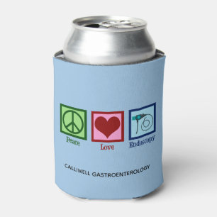 Peace Love Endoscopy Custom Clinic Can Cooler