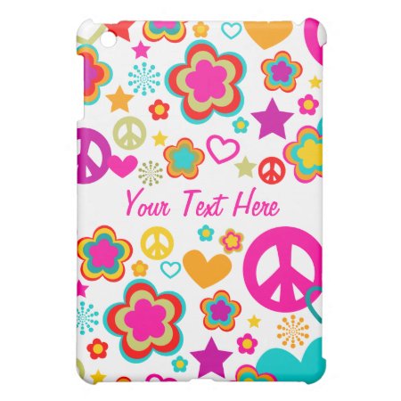 Peace Love & Everything Girly Case For The Ipad Mini