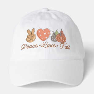 Peace Love Fall – Fall Lovers Hat