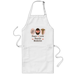 Peace Love Family Medicine Apron