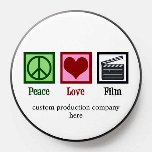 Peace Love Film Custom Production Company PopSocket
