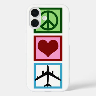Peace Love Fly iPhone 16 Case