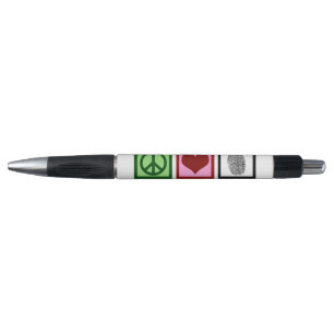 Peace Love Forensics Pen