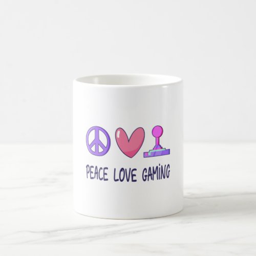 Peace Love Gaming Coffee Mug