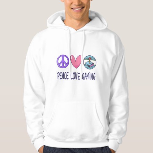 Peace Love Gaming Hoodie