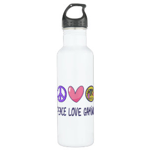 Peace Love Gaming Stainless Steel Water Bottle