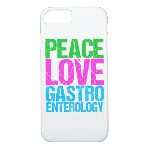 Peace Love Gastroenterology iPhone 8/7 Case