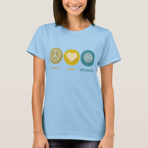 Peace Love Geography T-Shirt