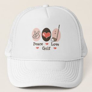 Peace Love Golf Hat