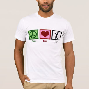 Peace Love Golf T-Shirt