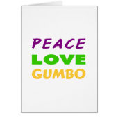PEACE LOVE GUMBO (Front)
