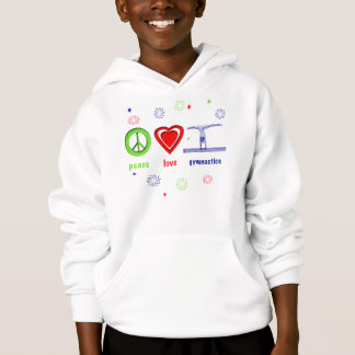 Peace Love Gymnastics Hoodie