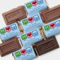 Peace Love Hanukkah Cute Custom Party