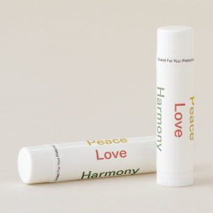 Peace Love Harmony Lip Balm