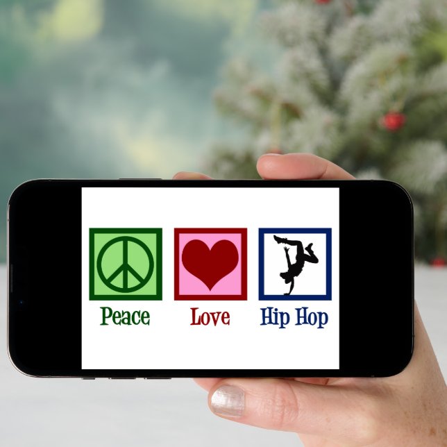 Peace Love Hip Hop Dancer Card (Front Digital)