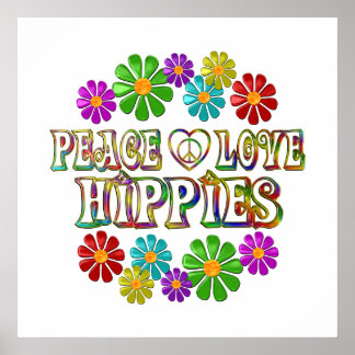 Hippie 60s 1960s Posters | Zazzle