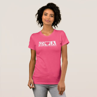 Peace Love Hope Breast Cancer Awareness Shirt