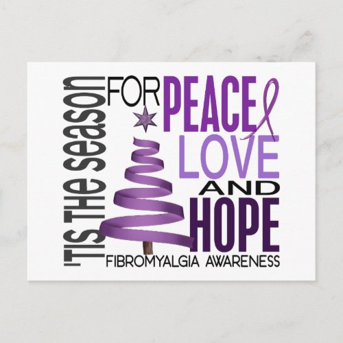 Peace Love Hope Christmas Holiday Fibromyalgia