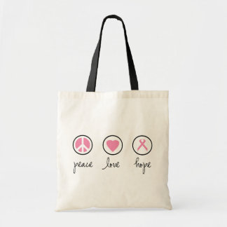 Peace Love Hope Eco Friendly Bag