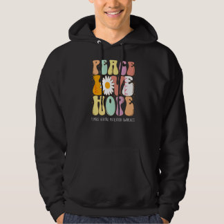 Peace Love Hope Female Genital Mutilation FGM Awar Hoodie