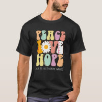 Peace Love Hope Koolen De Vries Syndrome KDVS Awar
