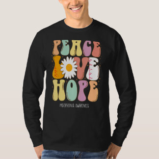 Peace Love Hope Misophonia Awareness Gift T-Shirt