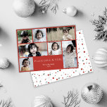 Peace Love Hope Photo Christmas Holiday Card<br><div class="desc">Share all your favorite photos to your family and loved ones to celebrate the holidays and the new year. Greeting: Peace,  Love & Hope.</div>