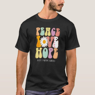 Peace Love Hope Reiter's Syndrome Awareness T-Shirt