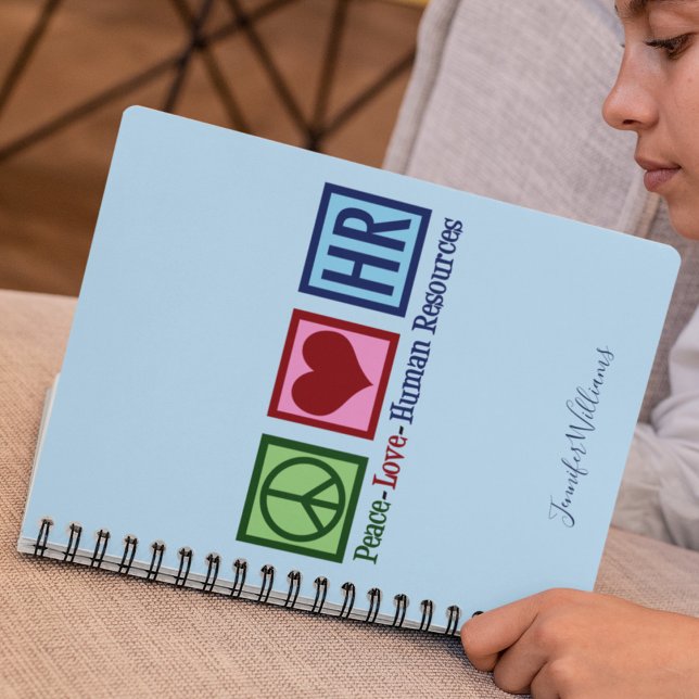 Peace Love Human Resources Notebook (Creator Uploaded)