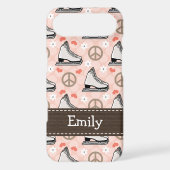 Peace Love Ice Skating iPhone 4 4s Case-Mate Cover (Back)