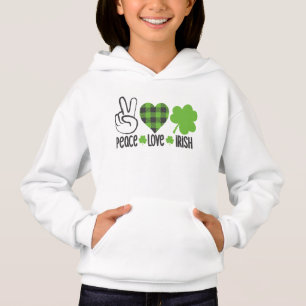 Peace Love Irish-60682 Hoodie