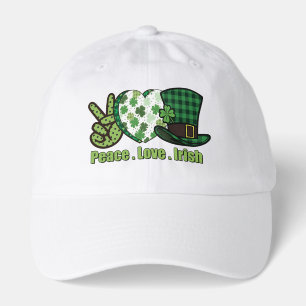 Peace Love Irish – Shamrock Pride Hat