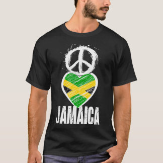Peace Love Jamaica T-Shirt