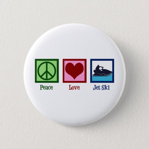 Peace Love Jet Ski Button