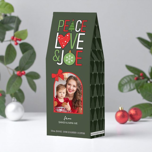 Peace, Love & Joe Christmas Photo ID1113 Roasted Coffee (Creator Uploaded)