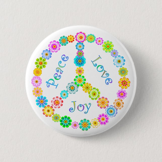 Peace Love Joy Button (Front)