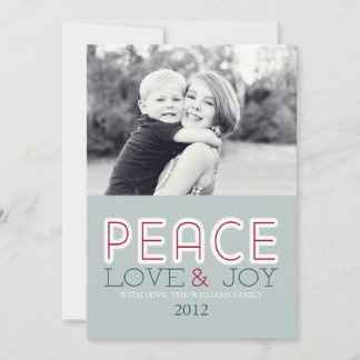 Peace Love & Joy Cards