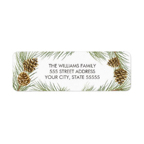 Peace Love Joy -Christmas Return Address Labels