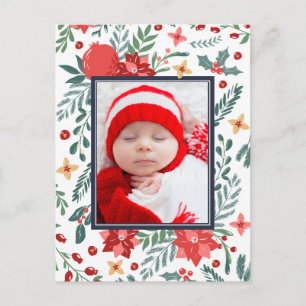 Peace Love Joy   Photo Holiday Card