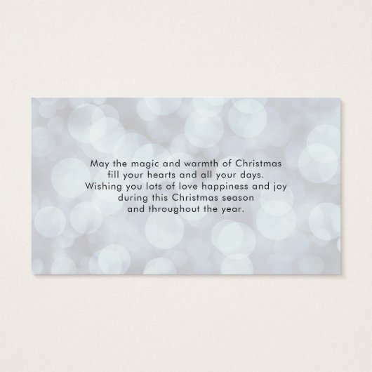 Peace Love & Joy Toy Truck Merry Christmas (Back)