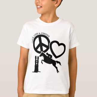 PEACE-LOVE-JUMPING T-Shirt