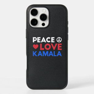 Peace Love Kamala I - Kamala Harris For President iPhone 16 Pro Max Case