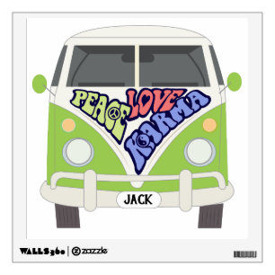 Peace. Love. Karma Wall Decal