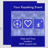 Peace Love Kayaking (Front/Back)
