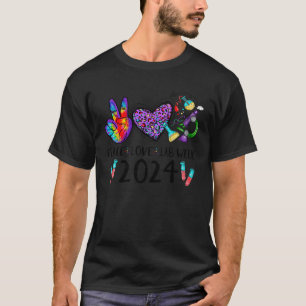 Peace Love Lab Week 2024 Medical Laboratory Techno T-Shirt