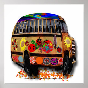 Peace Love Ladybugs Poster