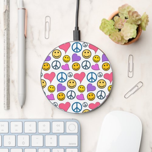 Peace Love Laugh Wireless Charger